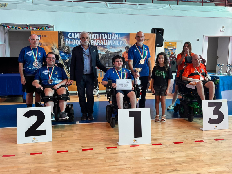 Lo studente atleta Dual Career dell’Università di Parma Gabriele Zendron campione italiano di boccia paralimpica